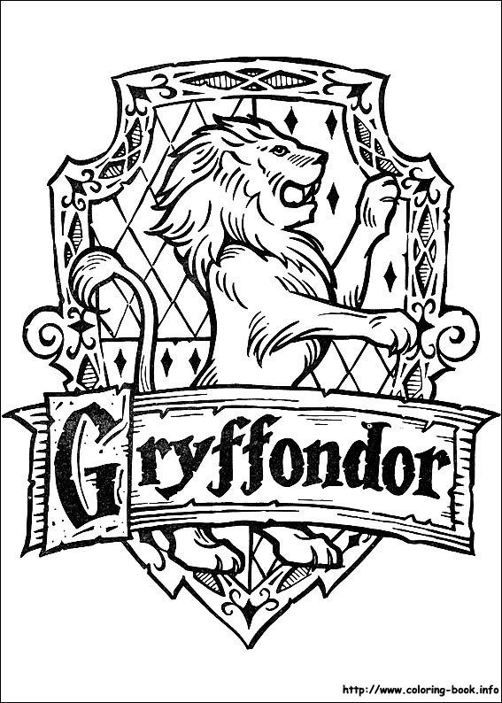 Harry Potter coloring picture